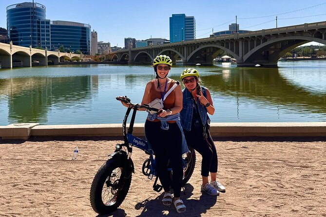 2.5 Hour FAT Tire E-Bike Tour – Scottsdale Greenbelt Adventure - Papago Park’s desert scenery and layered past
