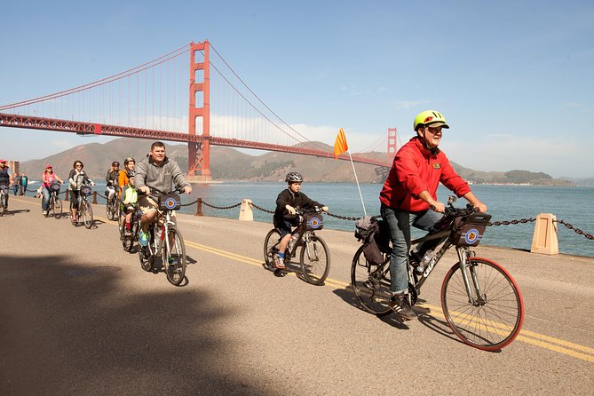 2-Day Alcatraz Visit + Golden Gate Bridge Bike Tour - Day two: starting near Fisherman’s Wharf