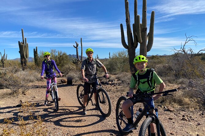 2 Hour Sonoran Desert Private Guided Mountain Bike Tour - Bikes, helmets, water, and the useful extras