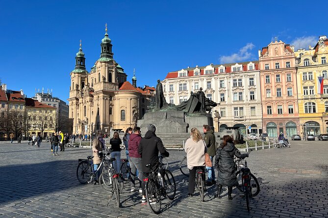 3-hour Complete Prague Bike Tour - Crossing to Kampa Park and Malá Strana