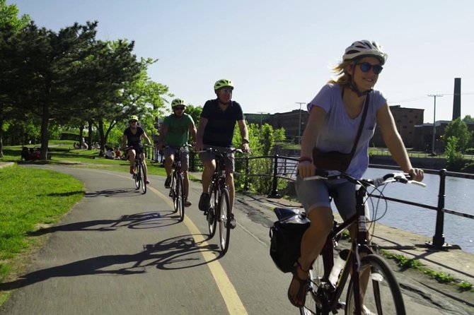 3 Hour Montreal City Bike Tour with Wine or Beer (AM & PM) - The Vista route, the Estacade, and Première Moisson
