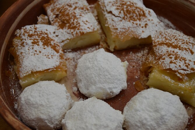 3in1; Cycling, sightseeing, tasting - Riding toward the monastery and olive groves