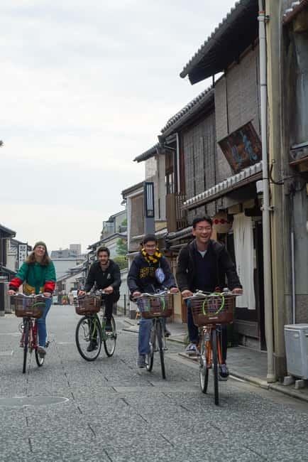 4.5-hr Kyoto Historical Highlights Bike Tour with UNESCO - Cycling through Kyoto between the major stops