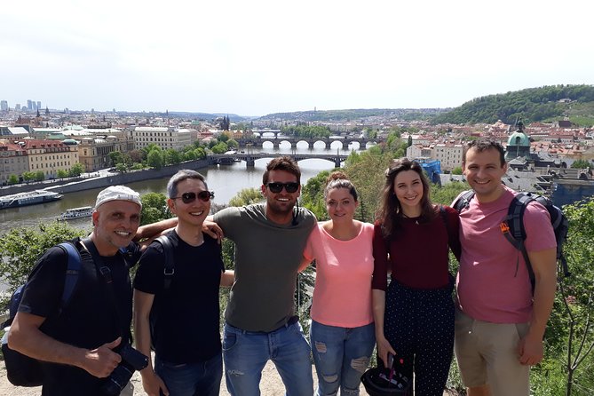 7 BEST VIEWS - PRAGUE eBIKE TOUR - Petrin Park and the first great panorama