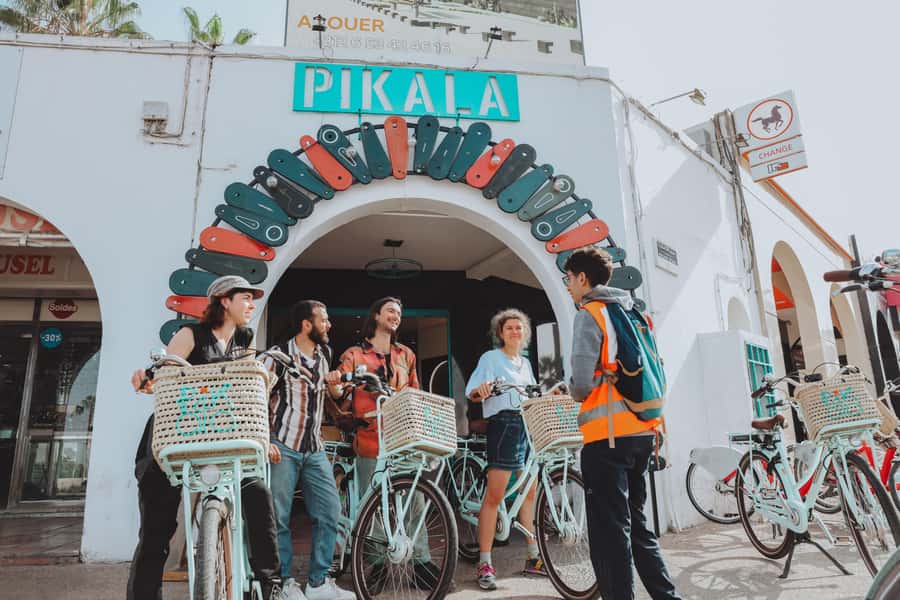Agadir: Unleash Your Adventure with Electric Bicycles! - Mohamed V Mosque and Agadir’s civic center
