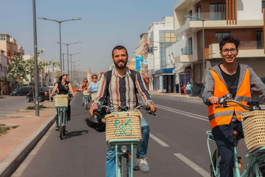 Agadir: Unleash Your Adventure with Electric Bicycles! - Souk El Had, fruit, and a public bakery
