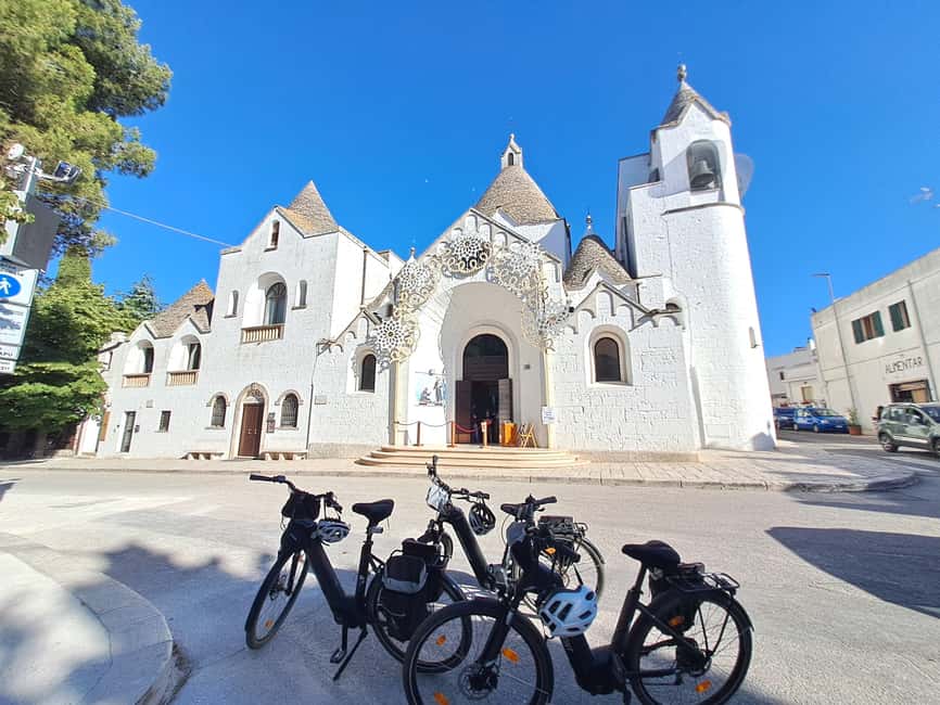Alberobello: Guided e-bike tour + mill & donkey farm - Key points to know before you book