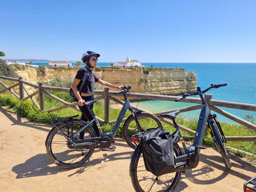 Albufeira: E-Bike tour of Nature Trails and Tradition - Riding through Albufeira back to Gale