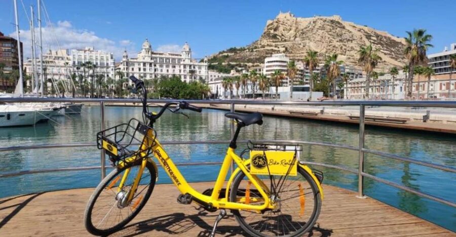 Alicante: City and Beach Bike Tour - The Central Market and local tastings
