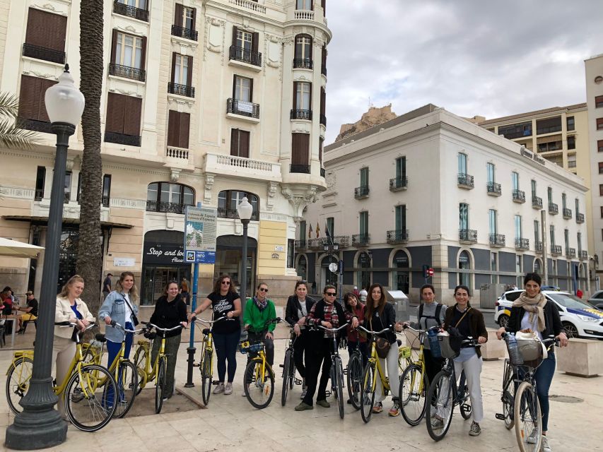 Alicante: City and Beach Bike Tour - Luceros Square and the changing face of the city