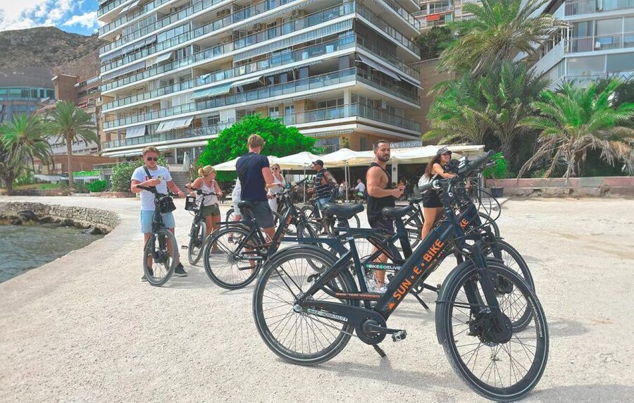 Alicante: Coastline E-Bike and Hiking Tour - Continuing toward San Juan Beach