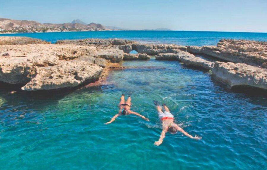 Alicante : E-Bike Coast Tour, Roman Fish Farm and Snorkeling - Cantalar and Calita: small coves, big views