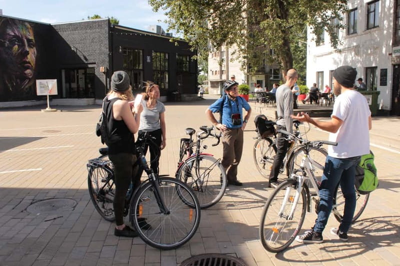 All inclusive Tallinn Food and Bike tour - Noblessner, Patarei, and the Seaplane Harbour