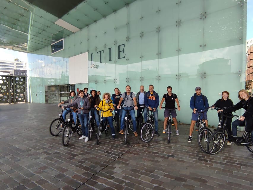 Amsterdam bike tour with a French-speaking guide local! - Westerkerk and the Anne Frank House area