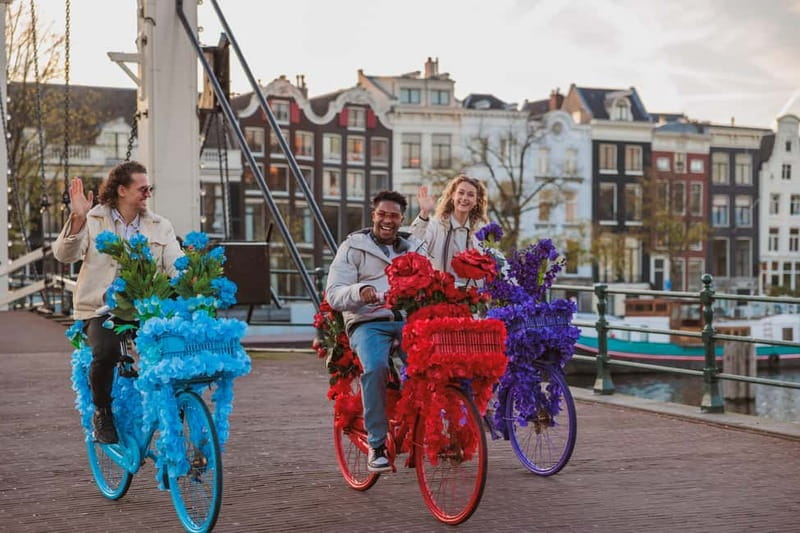 Amsterdam: City Centre, Guided Bike Tour on Flower Bikes - Why these flower bikes make the ride different
