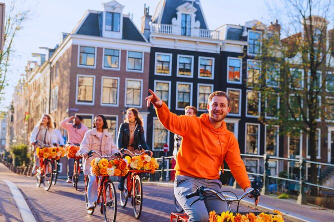 Amsterdam City Top Highlights Guided Bike Tour - Anne Frank House and the first taste of the Jordaan