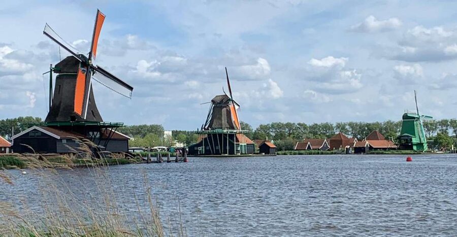 Amsterdam: Countryside Bike Tour and Zaanse Schans Windmills - Inside the sawmill and the paper mill