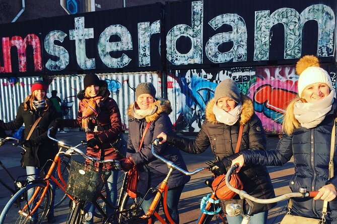 Amsterdam's Hidden Gems and Street Art Bike Tour - NDSM Wharf is the main event