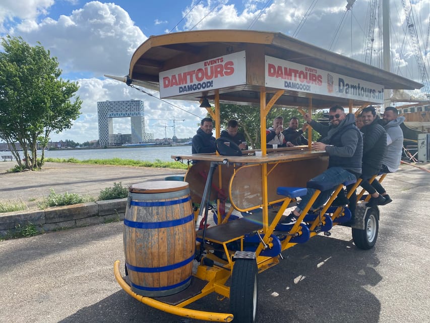 Amsterdam: The Original BUBBLES & BIKE Private Prosecco Tour - Rolling through Amsterdam’s newer side