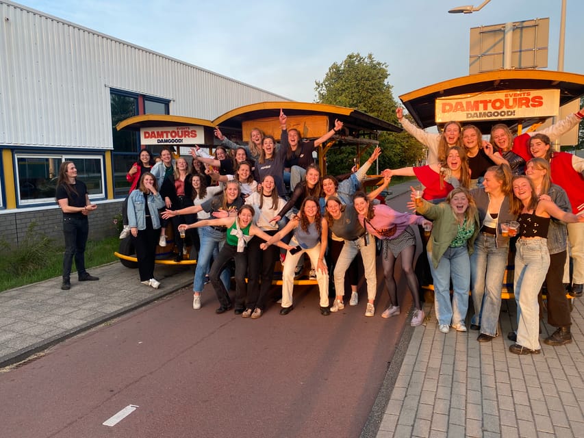 Amsterdam: The Original BUBBLES & BIKE Private Prosecco Tour - How the 85 minutes feel