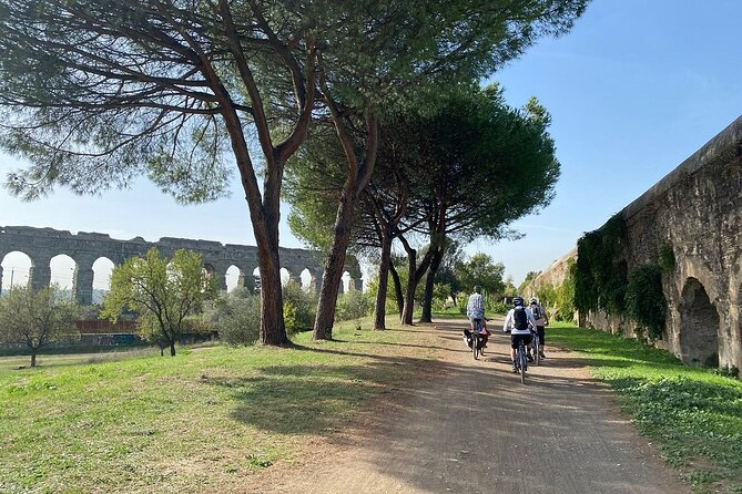 Appian Way, Catacombs and Aqueducts Park Tour with Top E-Bike - Aqueducts Park gives the ride its biggest views