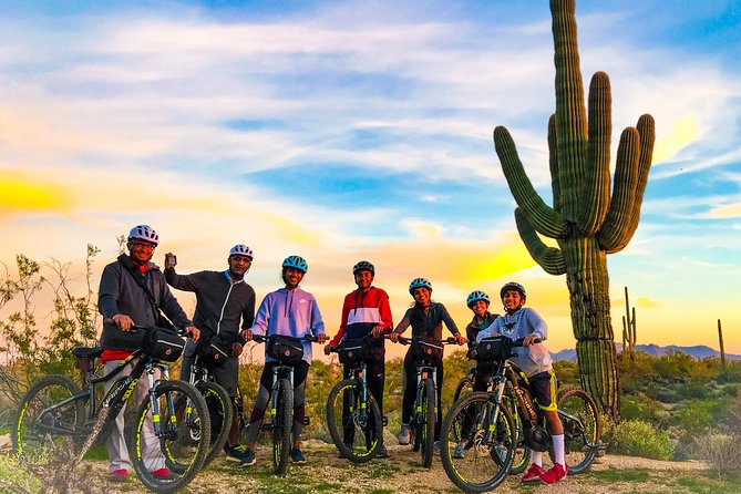 Arizona Desert Guided E-Bike Adventure - Black Mountain, Elephant Mountain, and the Scottsdale side
