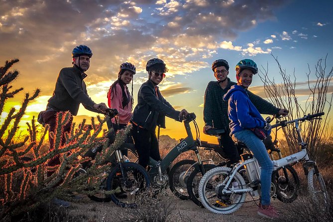 Arizona Desert Guided E-Bike Adventure - McDowell Sonoran Preserve views and possible sunset light