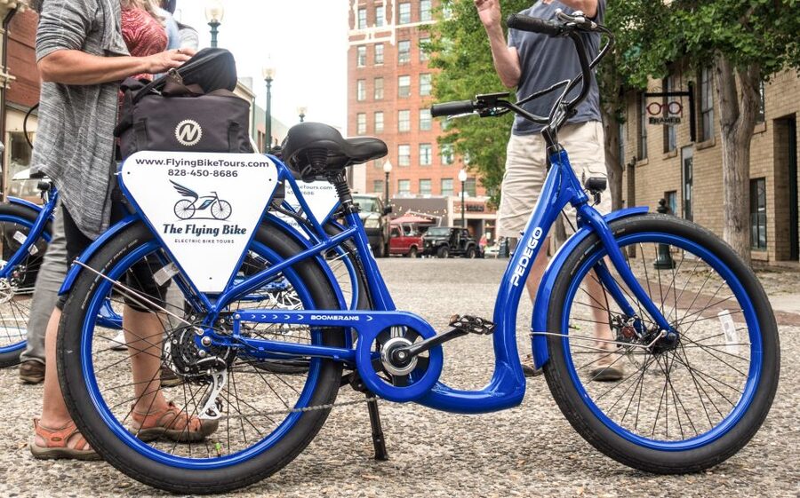 Asheville: Downtown E-Bike Tour - Climbing to the Omni Grove Park Inn
