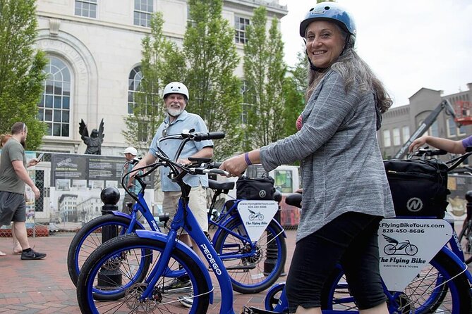 Asheville Historic Downtown Guided Electric Bike Tour with Scenic Views - The ride beyond downtown