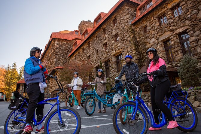 Asheville Historic Downtown Guided Electric Bike Tour with Scenic Views - Grove Arcade and the architectural center of Asheville