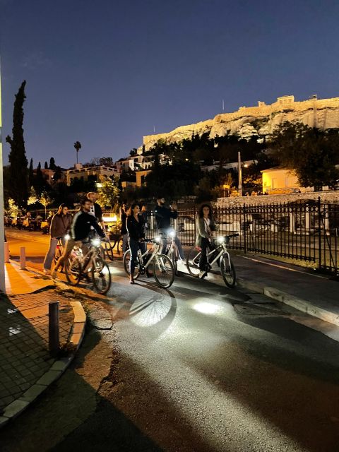 Athens: 2-Hour Highlights Tour by E-Bike After Sunset - Starting near Thisseio Metro