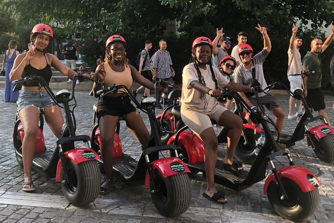 Athens Acropolis Official E-Scooter Guided Tour Fat E-Bike - St. Marina Church and the ride toward Gazi