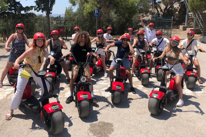 Athens Acropolis Official E-Scooter Guided Tour Fat E-Bike - Temple of Hephaistos and the ancient Agora area
