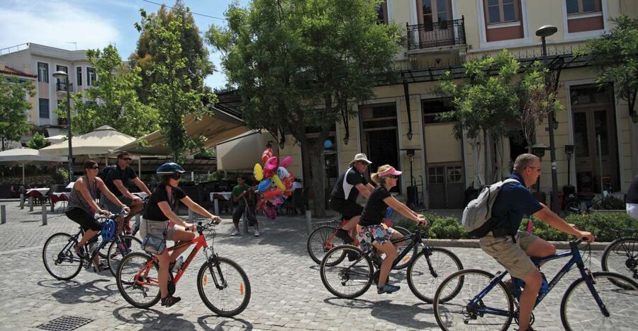 Athens: Bike Tour of Athens Historical Centre - Kerameikos reveals a quieter side of Athens