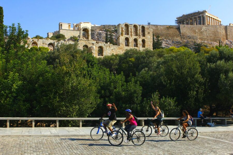 Athens: City Bike tour with Acropolis Visit Option - Why a bike is a smart first look at Athens