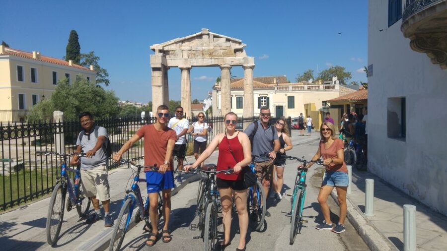 Athens: City Bike tour with Acropolis Visit Option - Thiseio, Kerameikos, and the ancient center