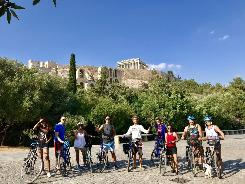 Athens: City Bike tour with Acropolis Visit Option - The Panathenaic Stadium and Zappeion