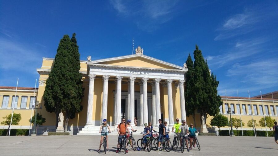 Athens: City Bike tour with Acropolis Visit Option - Finishing at Hadrian’s Arch and the Temple of Olympian Zeus