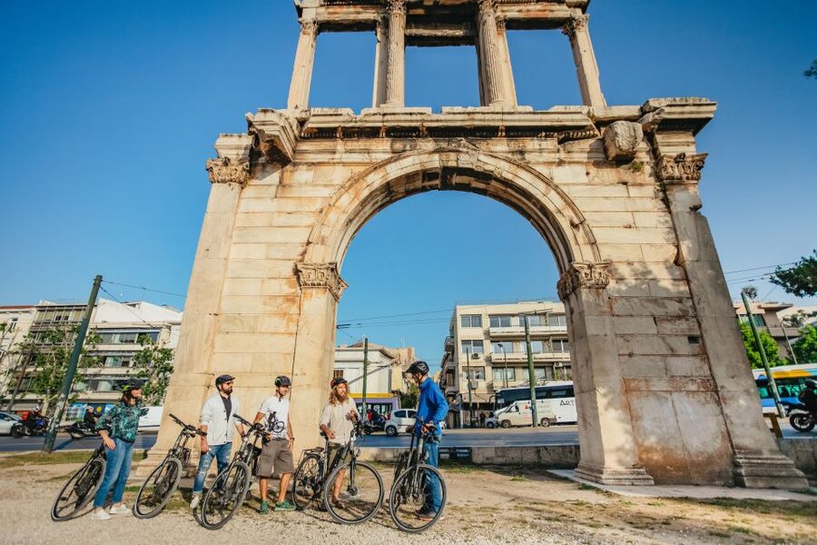 Athens: City Electric Bike Tour with Acropolis Visit Option - Thission, the Ancient Agora, and the Temple of Hephaestus