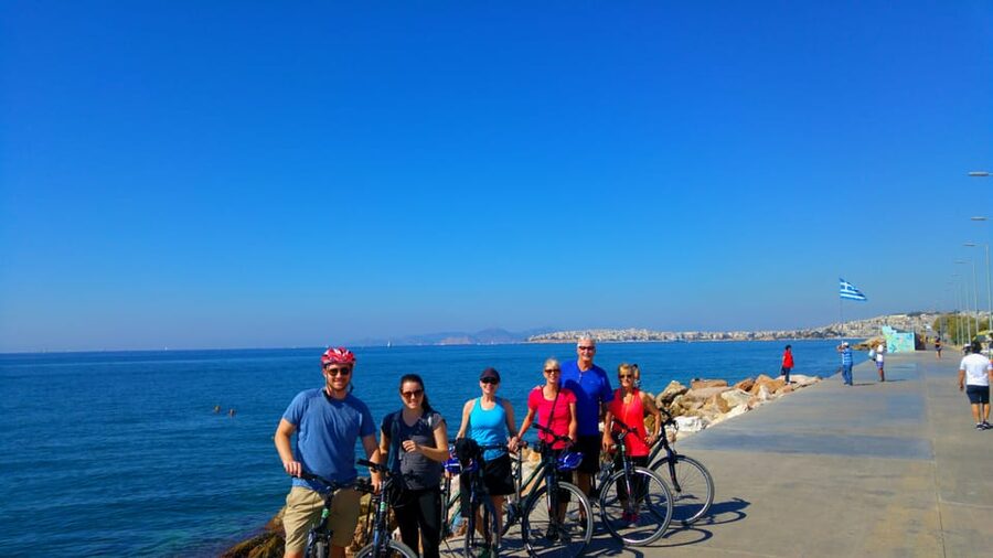 Athens: City & Sea Bike Tour - The modern centerpiece at SNFCC