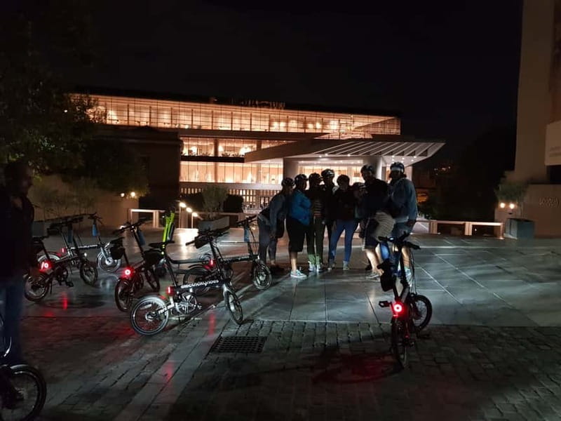 Athens: Discover the City Electric Bike Night Tour - How difficult is the cycling?