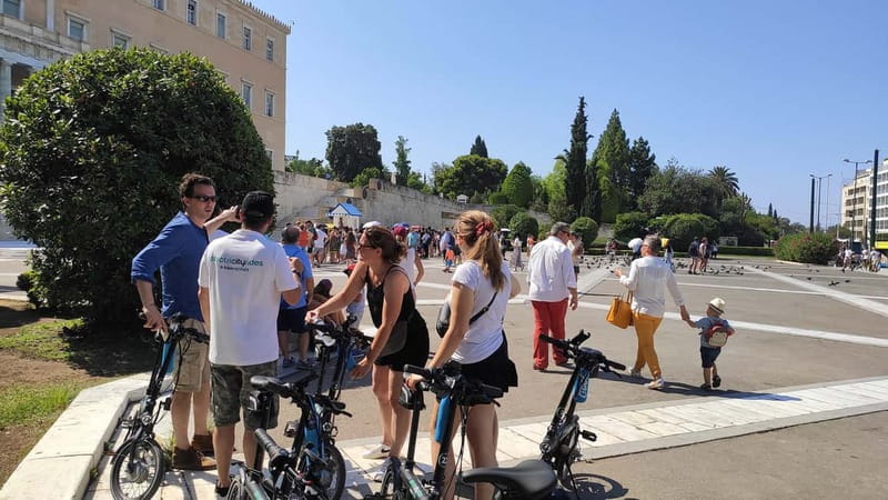 Athens: Discover the City Electric Bike Tour - The Athens Trilogy and Syntagma Square