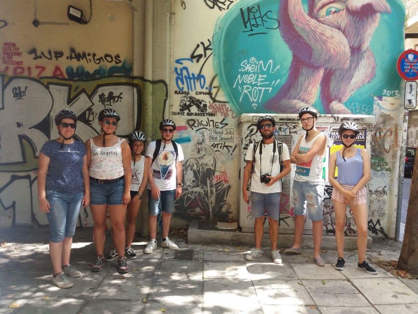 Athens: Greek Life and Street Art Electric Bicycle Tour - Starting near Thisseio Metro station