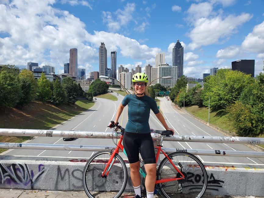 Atlanta: Fall In Love With Atlanta Bicycle Tour - Jackson Street Bridge and the King Historic District