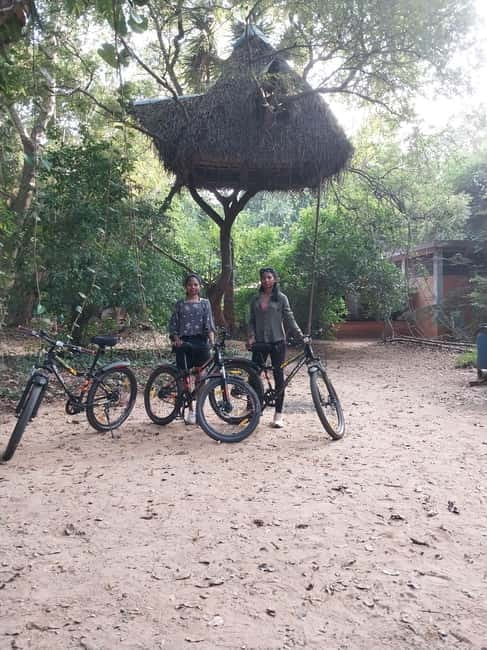 Auroville: Nature Trail Forest Cycling Adventure - The final 45-minute ride back