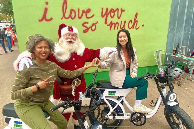 Austin Good Vibes E-Bike Tours - South Congress and the mural photo stops