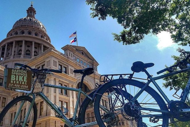 Austin in a Nutshell Bike Tour with a Local Guide - The Texas State Capitol brings Austin’s story into focus
