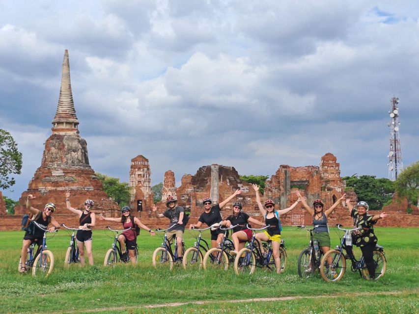 Ayutthaya City and Historical Park Bike Tour - What the three-hour schedule feels like