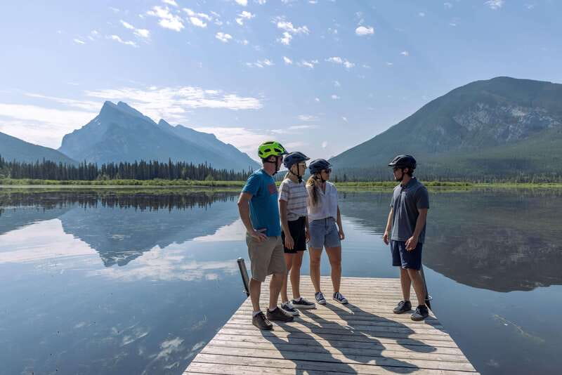 Banff: Mountain Lakeside Guided E-Bike Tour - Bankhead, where mining history meets the road
