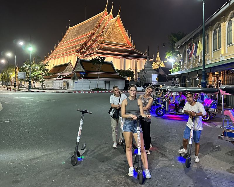 Bangkok By Night by Electric Scooter &/or Bike - Why nighttime is the right time for this Bangkok route